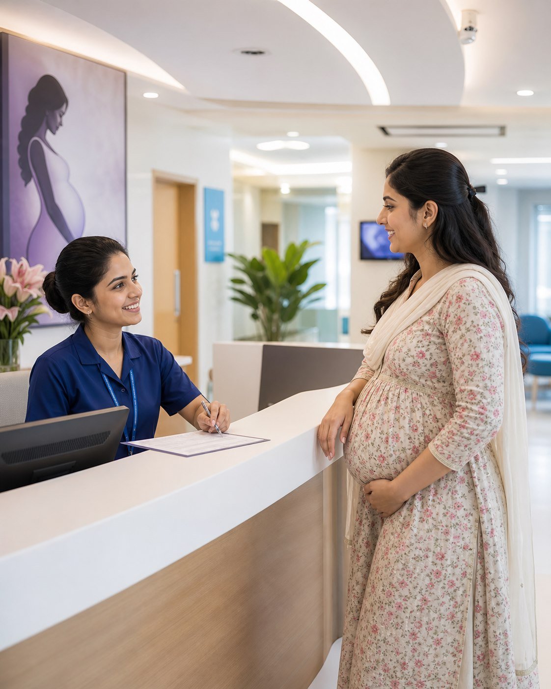 Appointment assistance at Deepika Women's Hospital